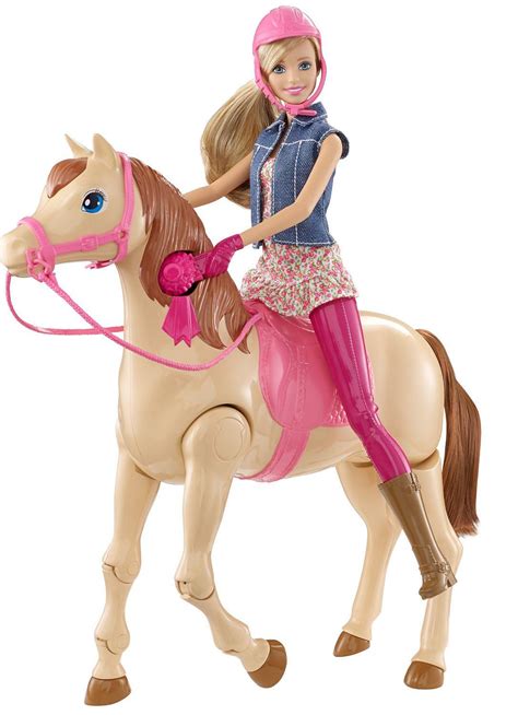 horses for barbies|barbie horse riding dolls.